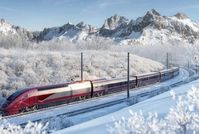 Render of Eurostar’s Snow Train. This is a JPG in RGB and is for digital use