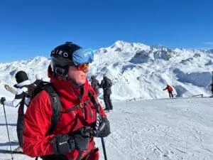 Les Arcs Skiing in France