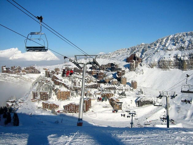 Avoriaz is great for a ski-in ski-out trip