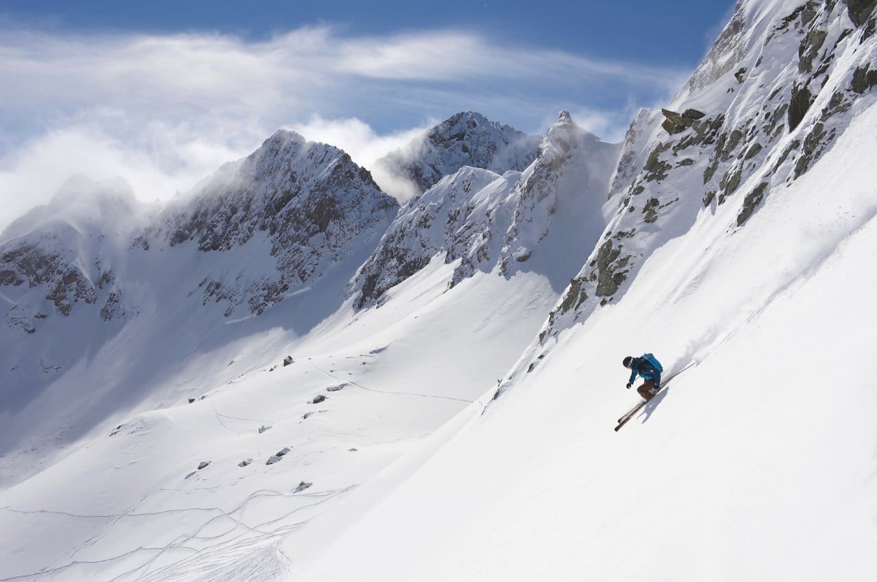 Skiing in Tirol, Austria - Freeriding in Lech. Credit Lech-Zuers Tourismus GmbH