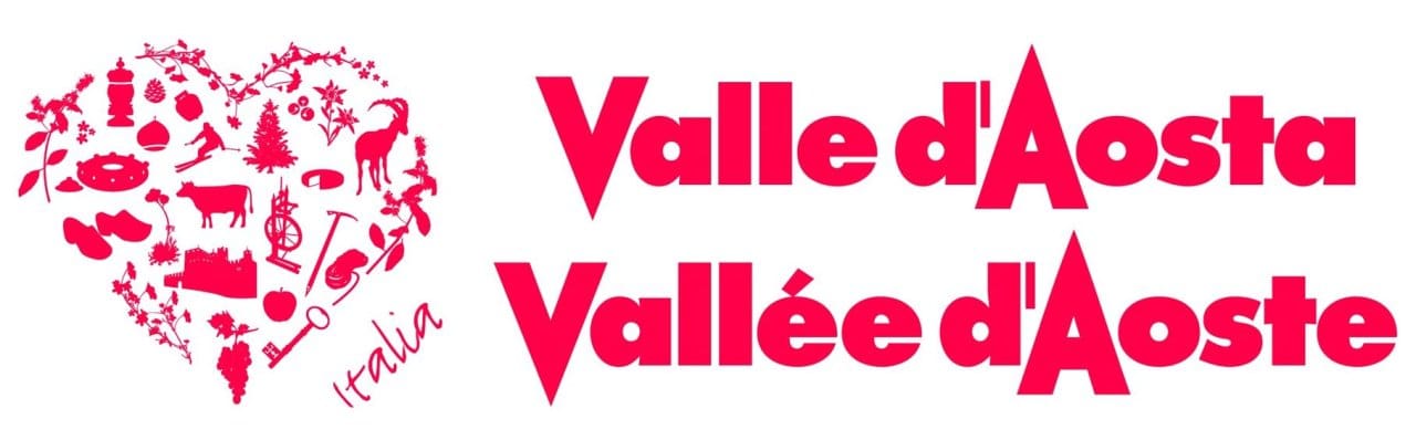 Aosta Valley's red and white logo