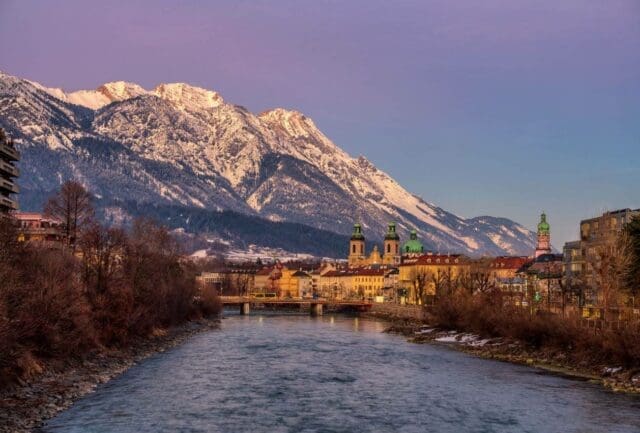 SKI plus CITY Pass Stubai Innsbruck - the River Inn credit Innsbruck Tourismus and Markus Mair