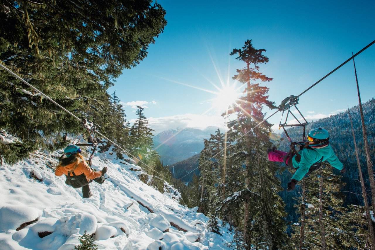 Outdoor adventures in Whistler in spring