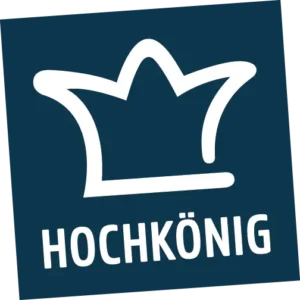 navy square logo of Hochkonig ski area